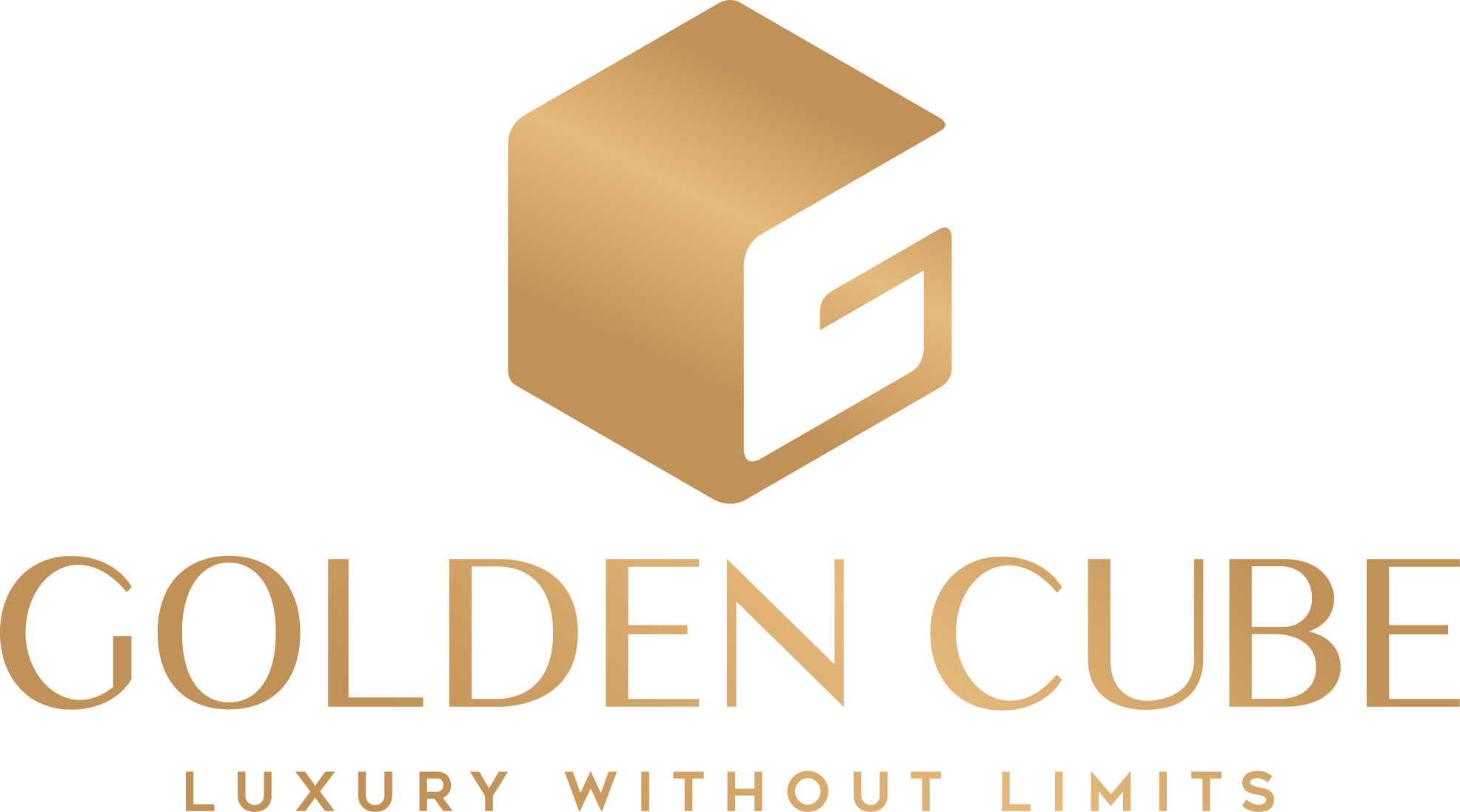 Golden Cube Logo